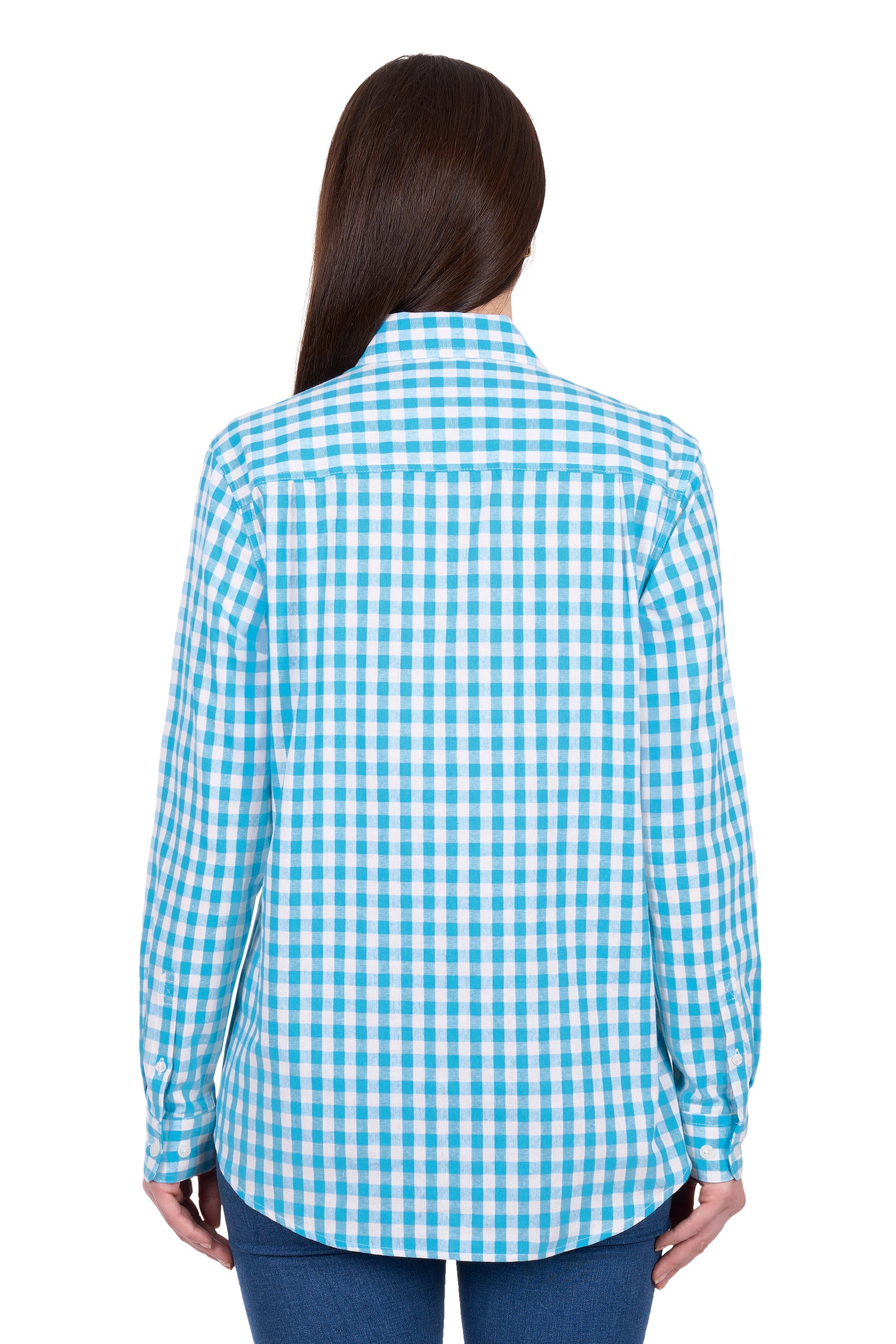 Hard Slog Wmns Fay Full Button Long Sleeve Shirt