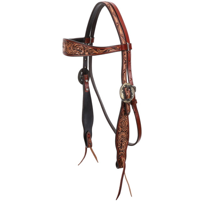 Showman Cedar Blossom Browband Bridle
