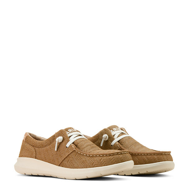 Ariat Wms Hilo Tan Woven Emboss - Clearamce