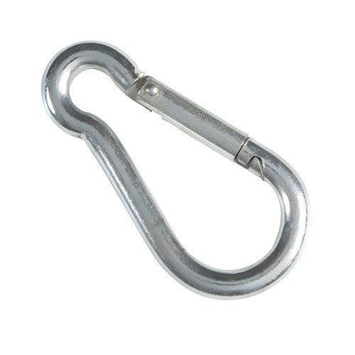 Fireman Snaphook 6Mm Eyeoverall Length 2.5In