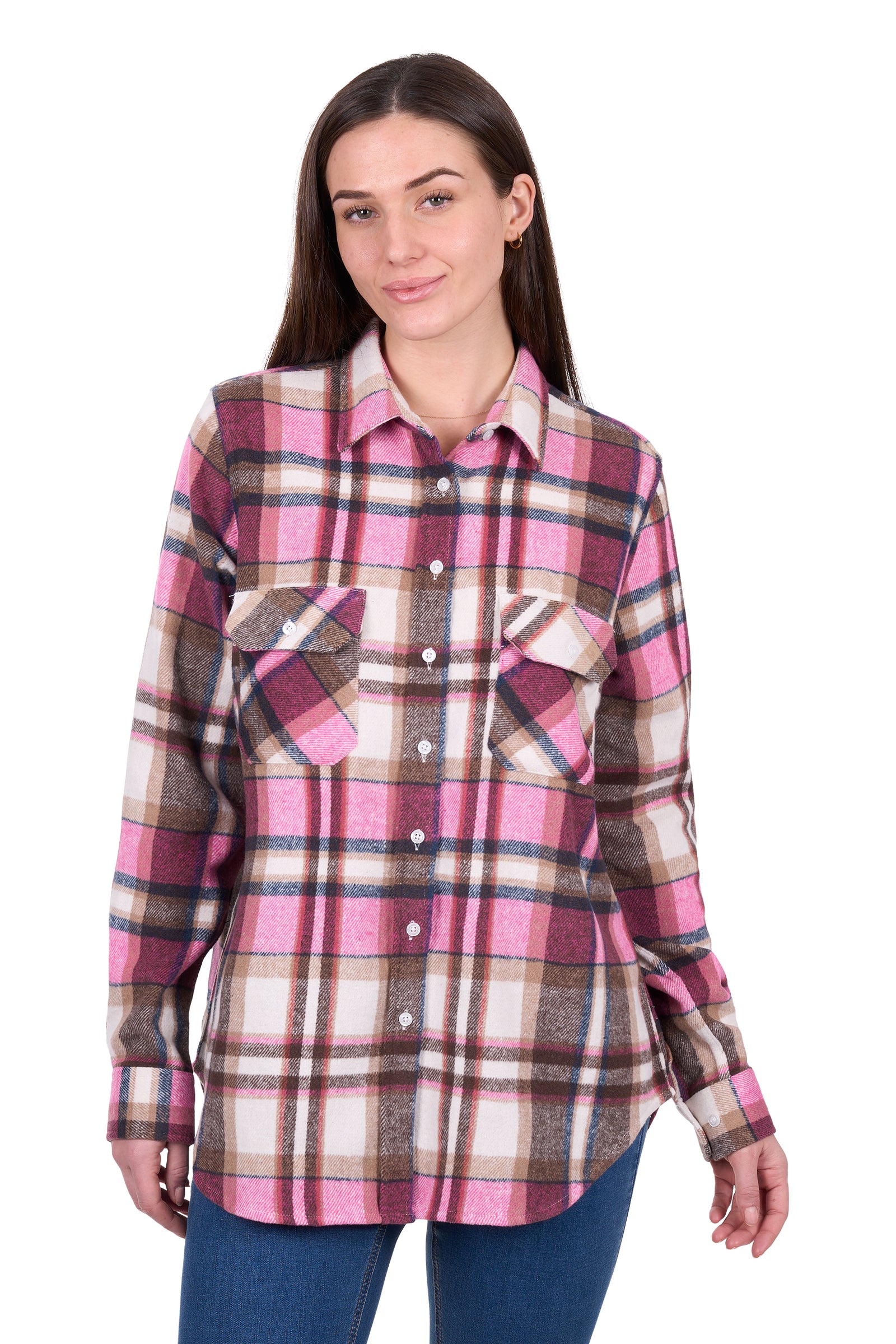 Hard Slog Wmns Ori Thermal Long Sleeve Shirt | Country Clothing - Ladies Shirt | Saddleworld Ipswich