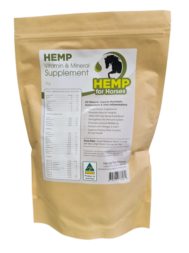 Hemp for Horses Vitamin and Mineral Supplement