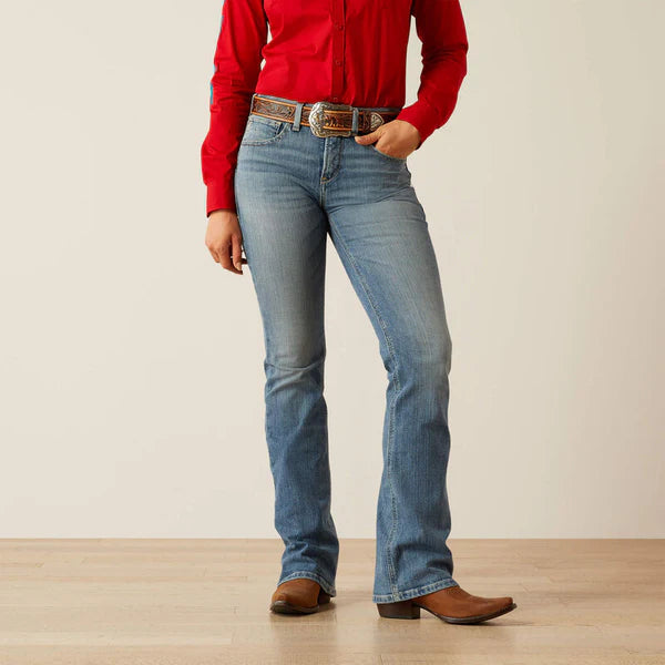 Ariat Wms High Rise Boot Cut Cecilia Veracruz