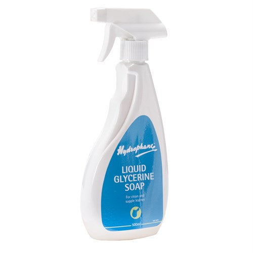 Hydrophane Liquid Glycerine Saddle Soap 500ml | Stable Supplies - Leather Dressing | Saddleworld Ipswich