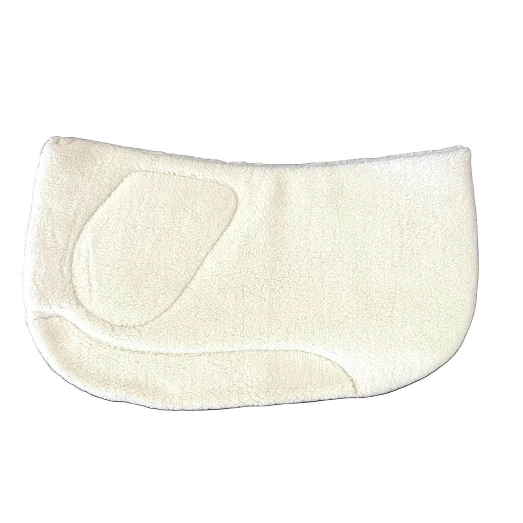 Toprail The Emma Webb Contoured Oval Nutrien Challenge Saddle Pad with Canvas Fabric Top