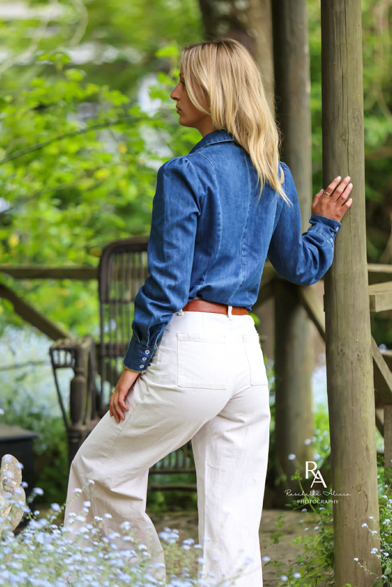 Lime and Soda Layla Shirt Denim | Country Clothing - Ladies Shirts | Saddleworld Ipswich