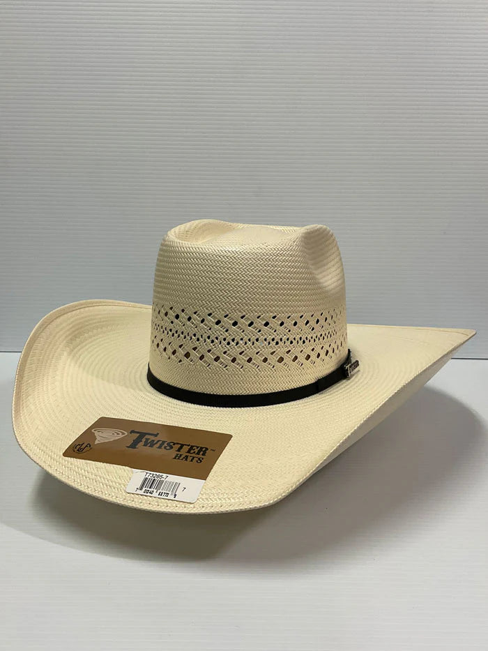 Twister 20X Shantung Hat Ivory 4.25 Brim