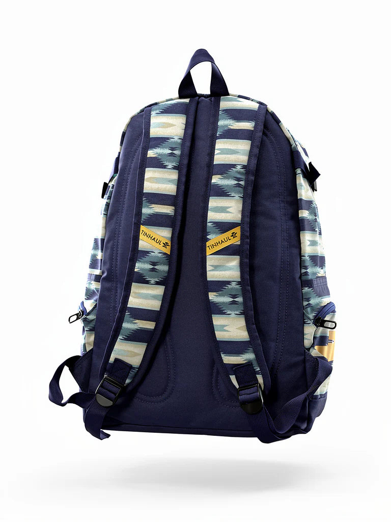 Tin Haul Backpack Blue Aztec