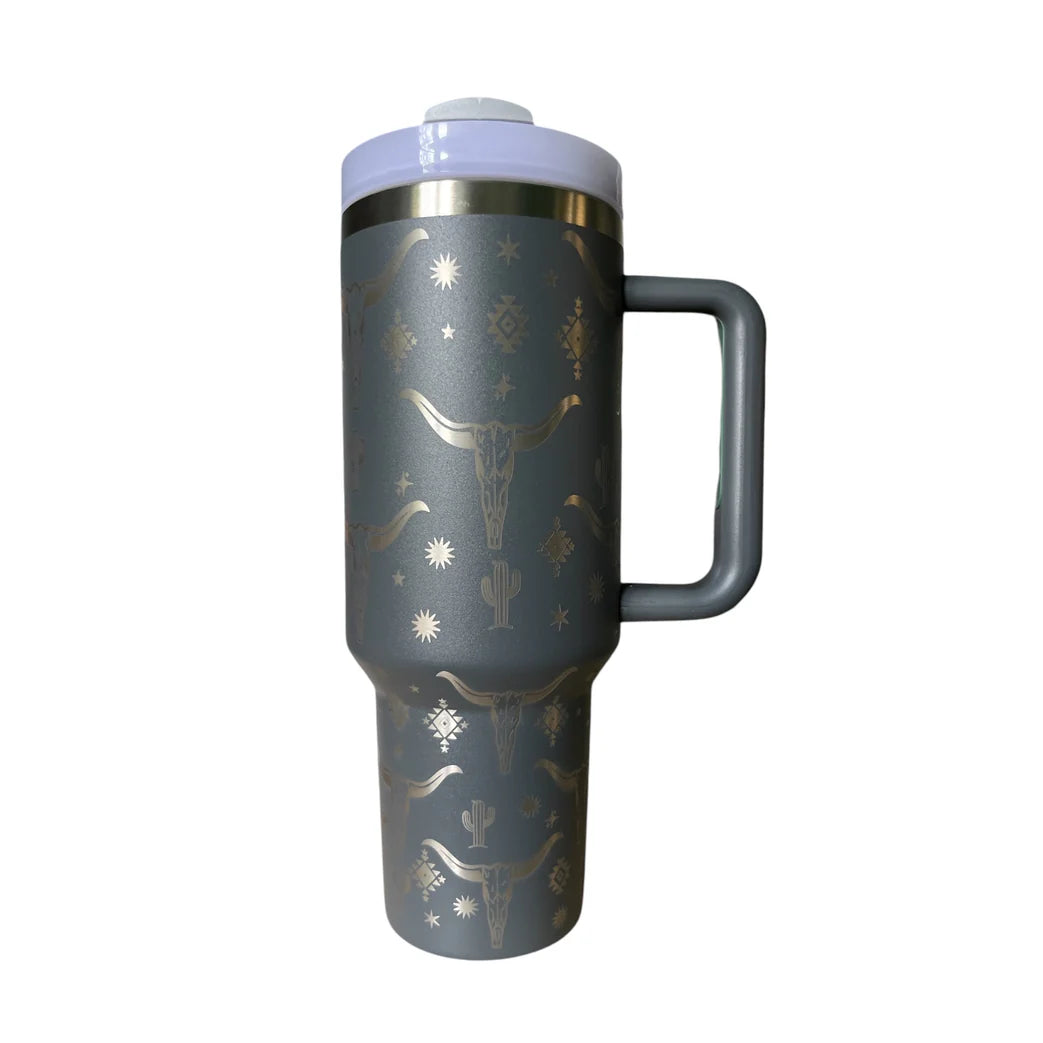 Steer Head Drink Tumbler