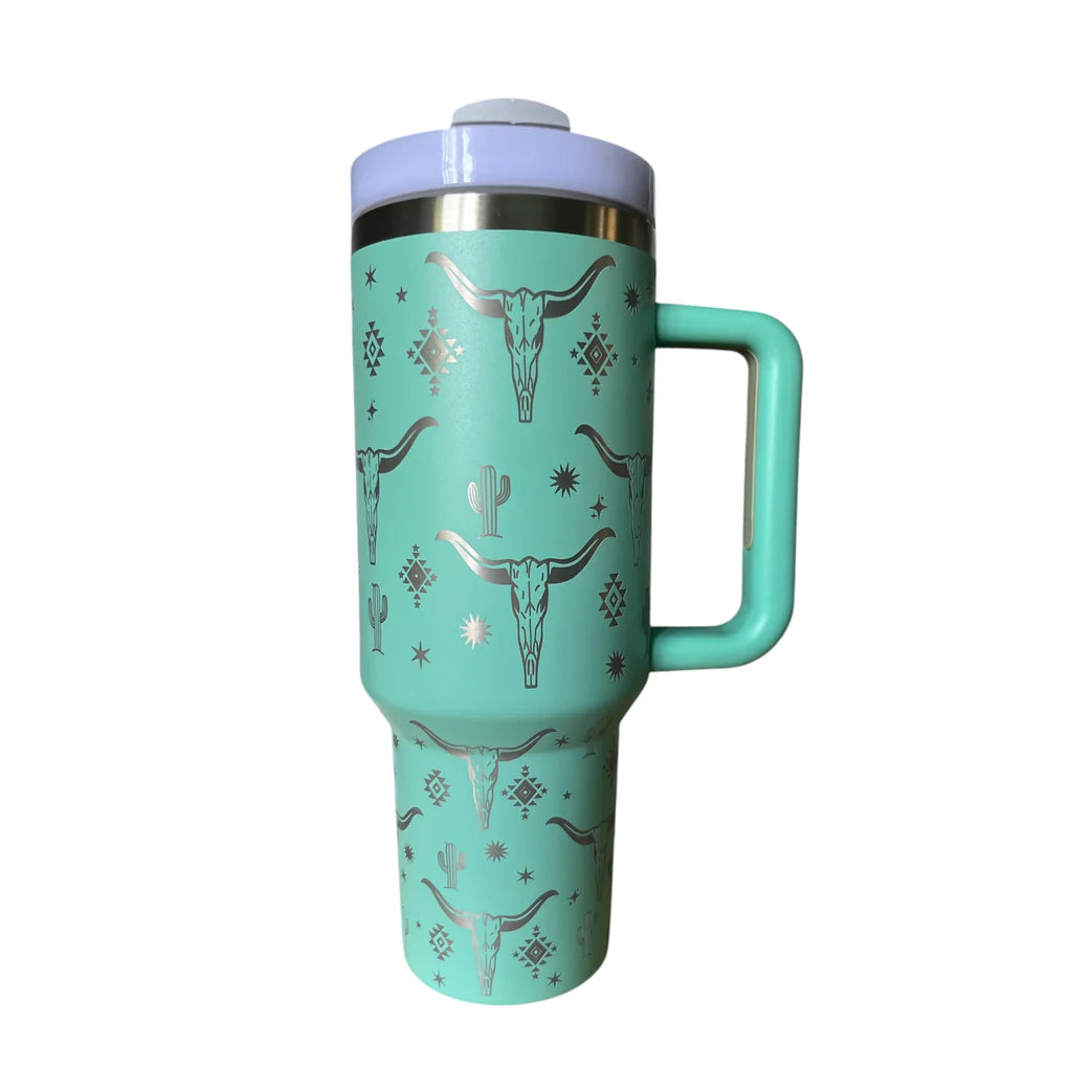 Steer Head Drink Tumbler