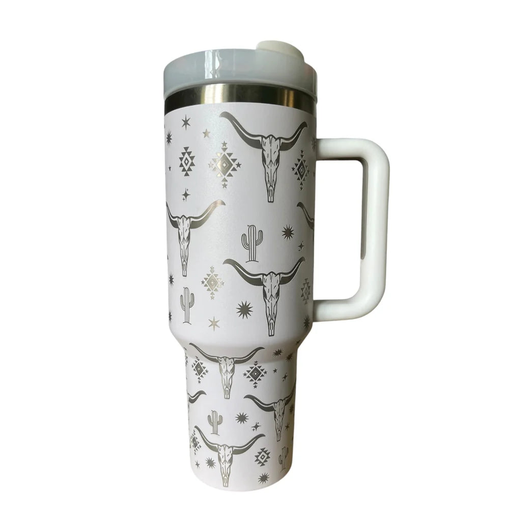 Steer Head Drink Tumbler