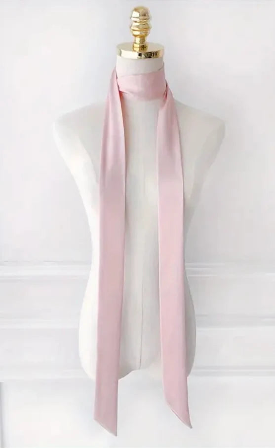 1773 Neck Scarf - Soft Cloud - Extra Length Twilly | Country Clothing - Ladies Shirts | Saddleworld Ipswich