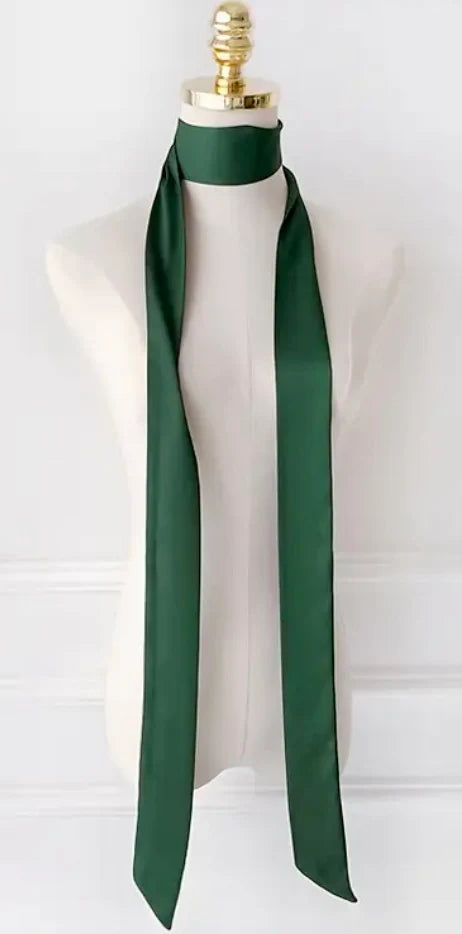 1773 Neck Scarf - Soft Cloud - Extra Length Twilly