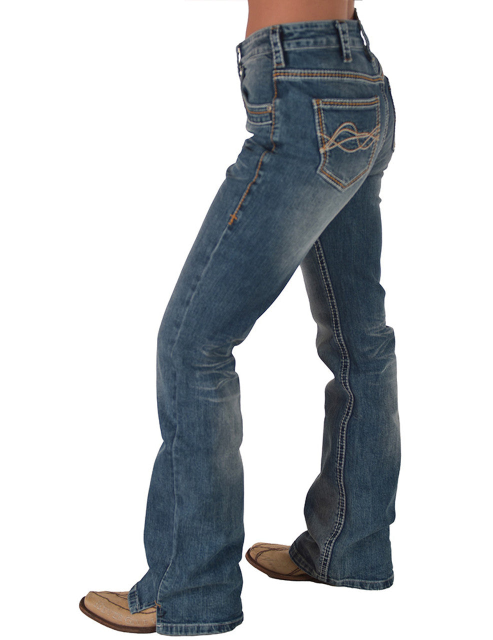 Cowgirl Tuff Dont Fence Me In - Faded