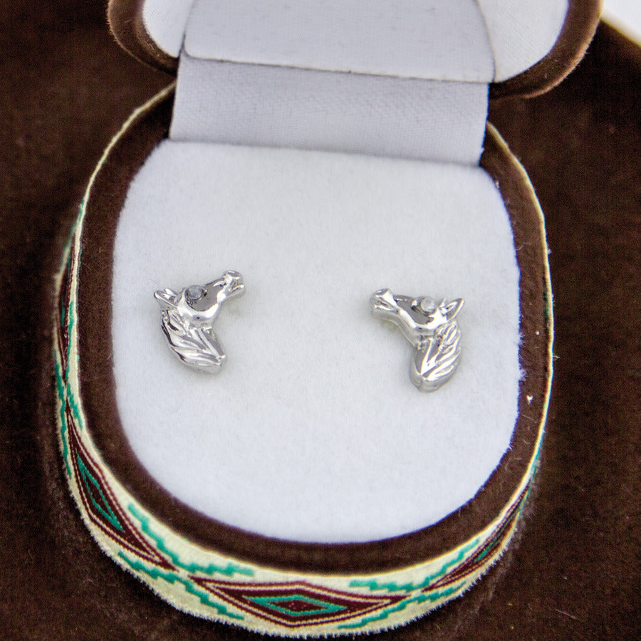 Earrings Horse Head