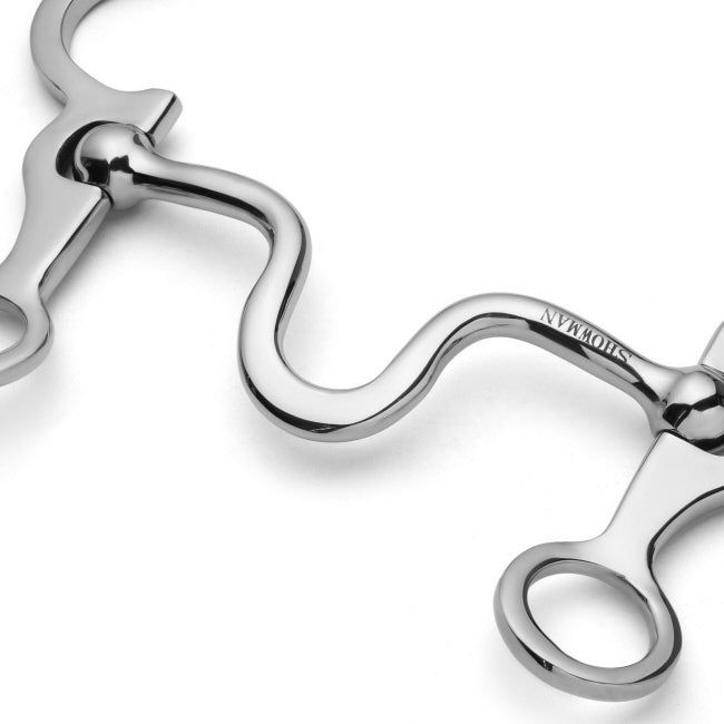 Showman Long S Shank with Flat High Port