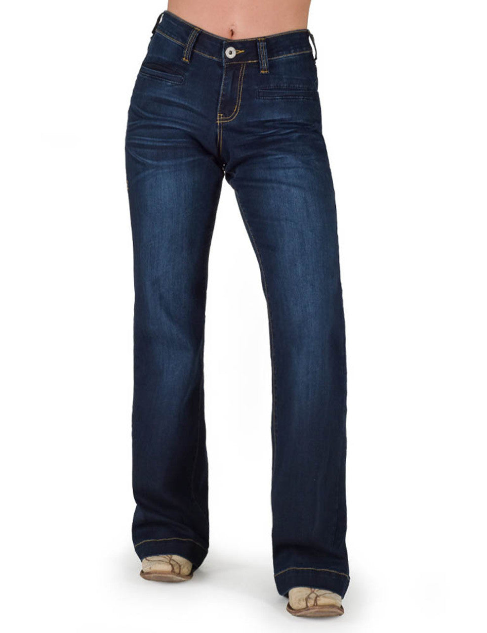 Cowgirl Tuff Ladies Platinum Boot Cut Jeans - Christmas Sale