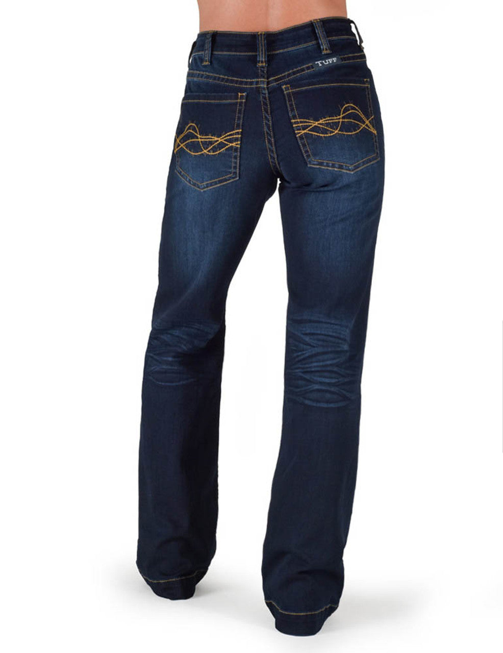 Cowgirl Tuff Ladies Platinum Boot Cut Jeans - Christmas Sale