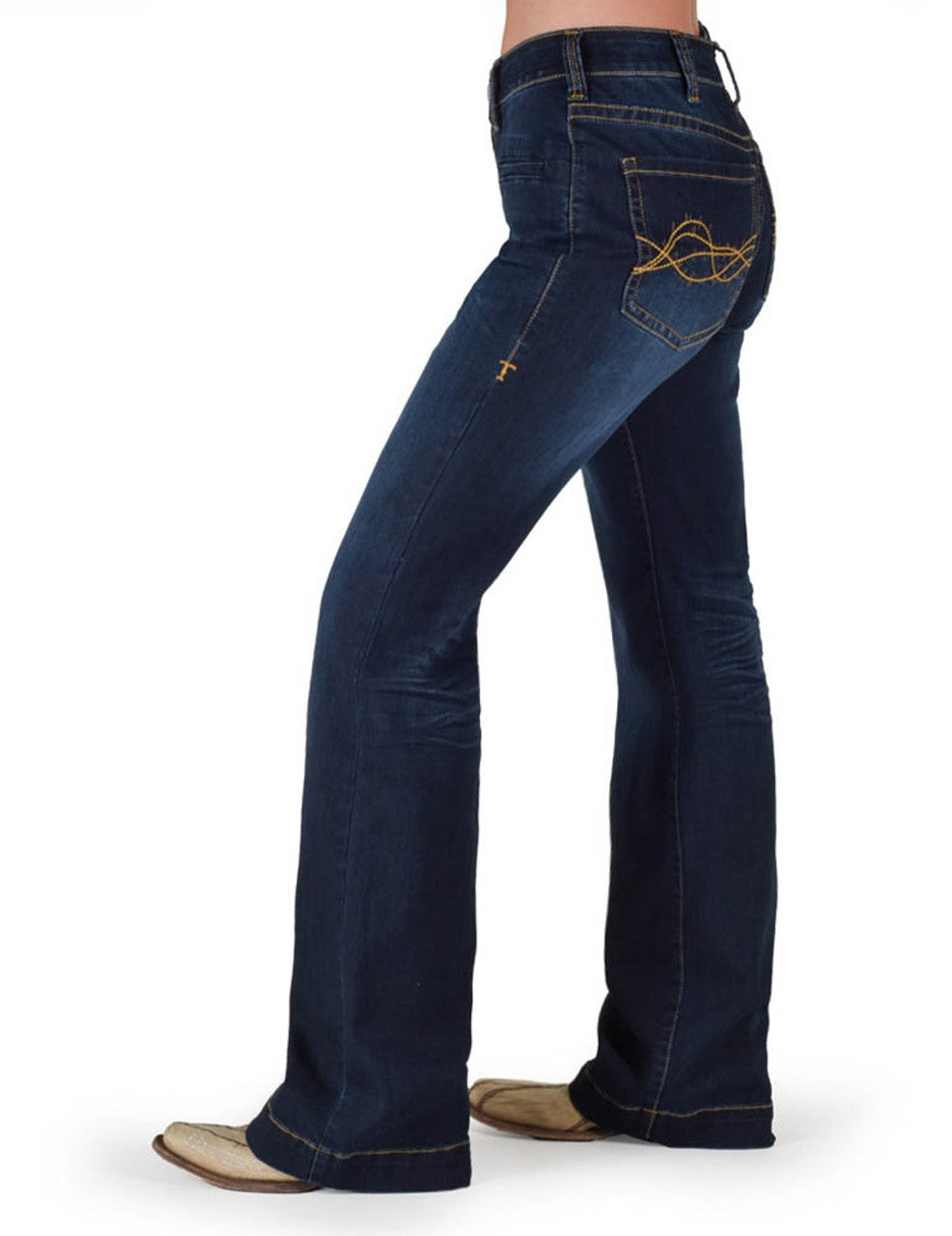 Cowgirl Tuff Ladies Platinum Boot Cut Jeans - Christmas Sale
