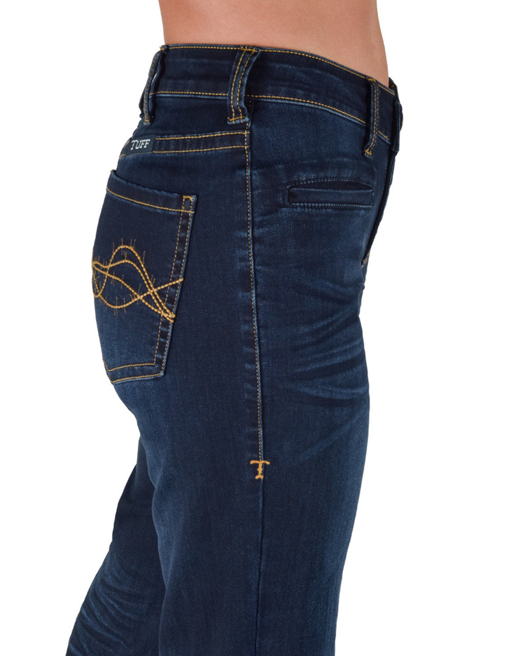 Cowgirl Tuff Ladies Platinum Boot Cut Jeans - Christmas Sale