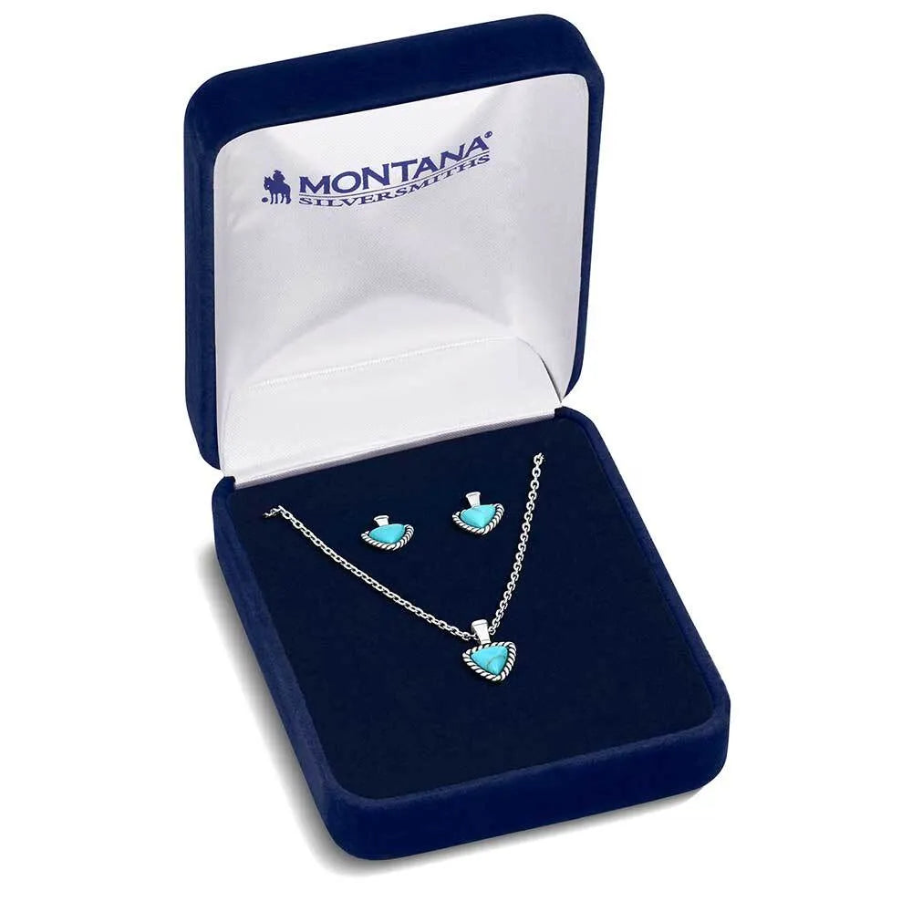  Braided Journey Turquoise Jewelery Set | Giftware - Jewelery | Saddleworld Ipswich