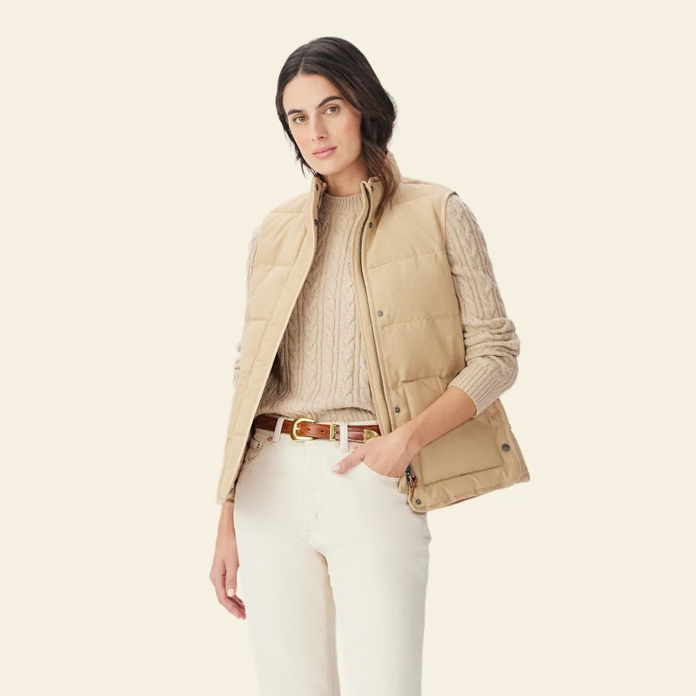 RM Williams Beechwood Padded Vest | Country Clothing - Ladies Winter | Saddleworld Ispwich