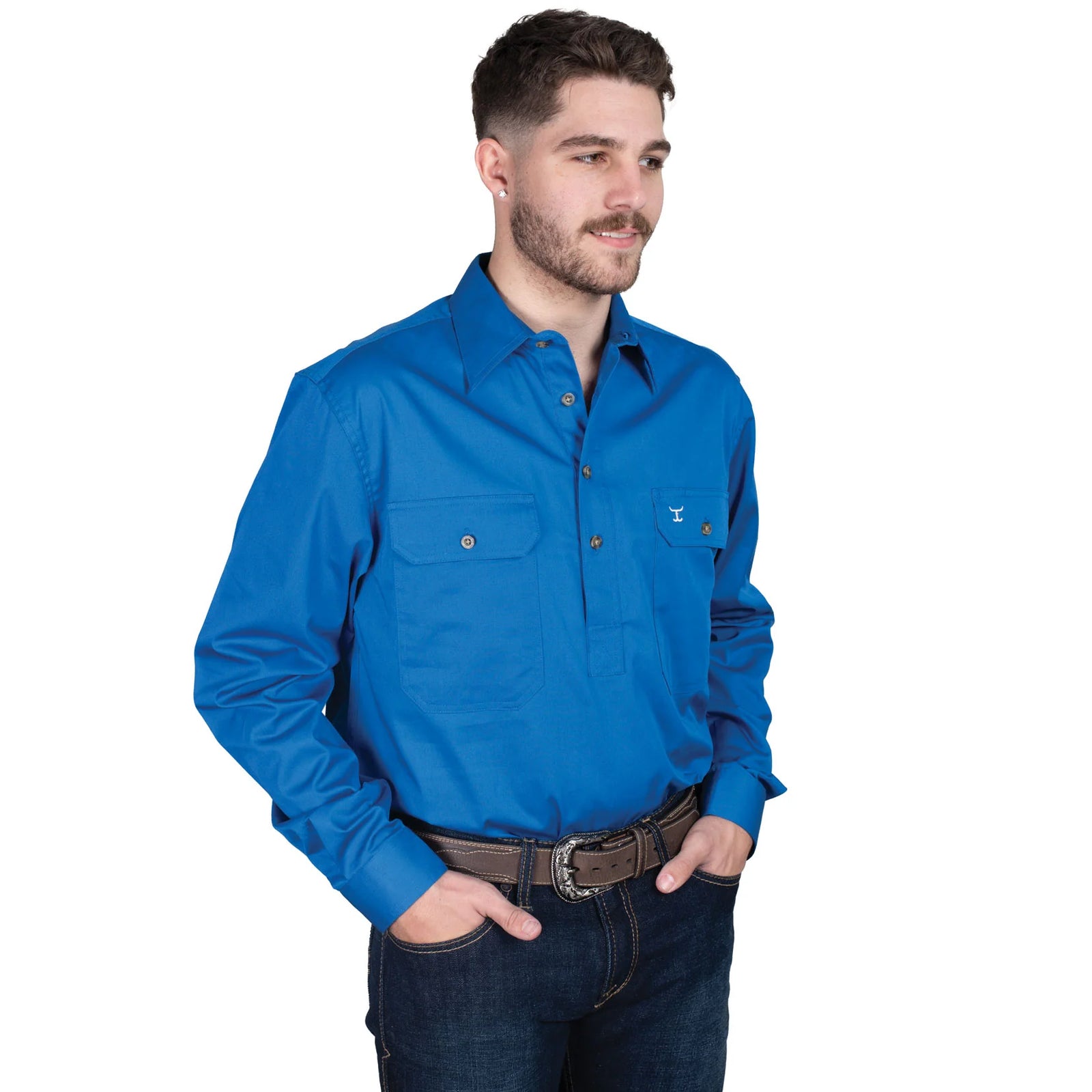 Just Country Mns Cameron Workshirt | Country Clothing - Mens Shirts | Saddleworld Ipswich