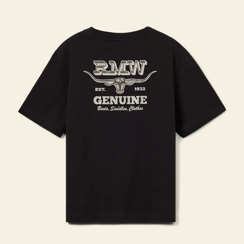 RM Williams Louth Back Print T Shirt