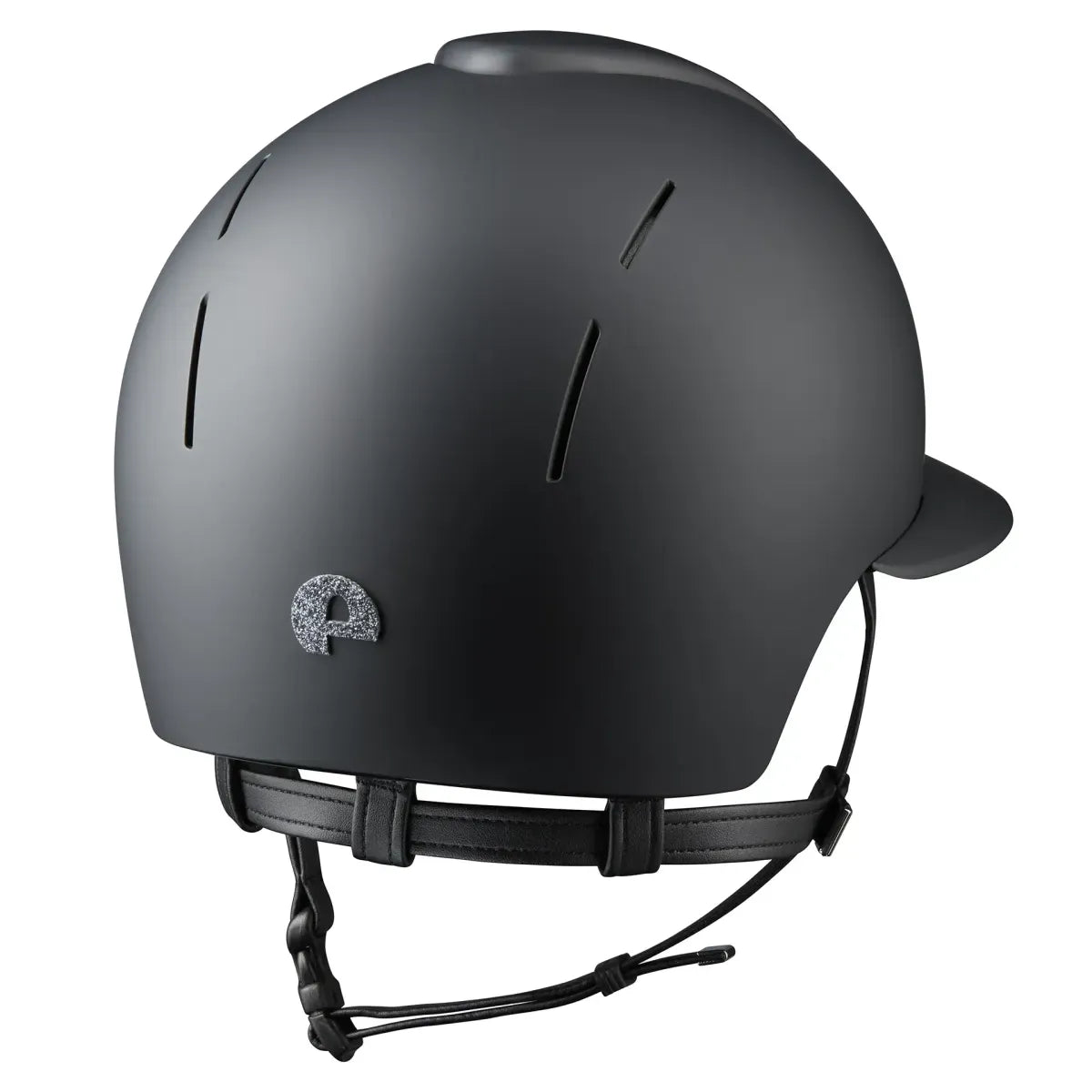 KEP Nova Textile Polo Visor Black/Star Silver | Rider Wear - Helmet | Saddleworld Ipswich