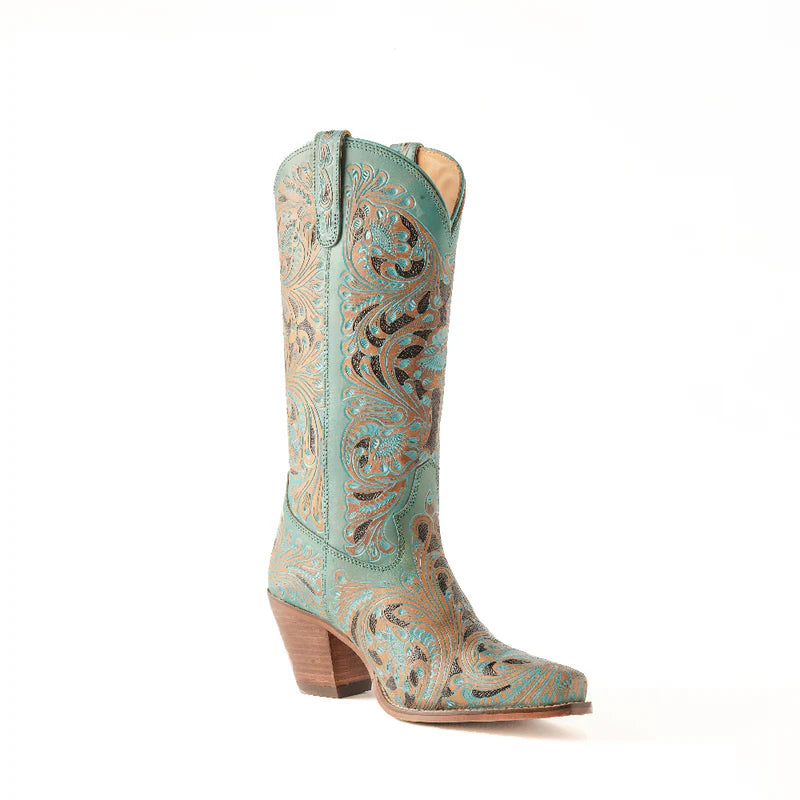 Kasiopeah Hand Tooled Boots