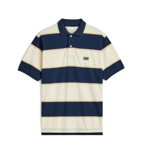 RM Williams Balmain Stripe Polo
