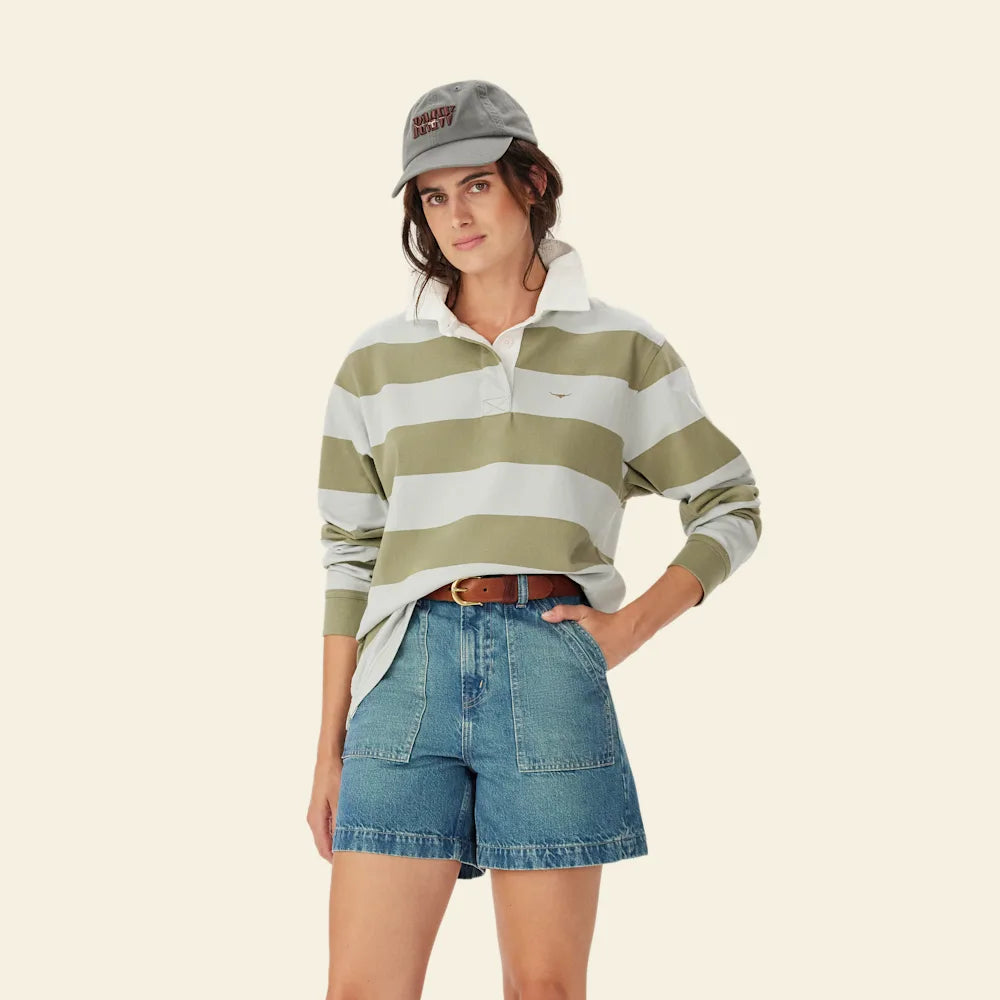 RM Williams Narran Stripe Rugby