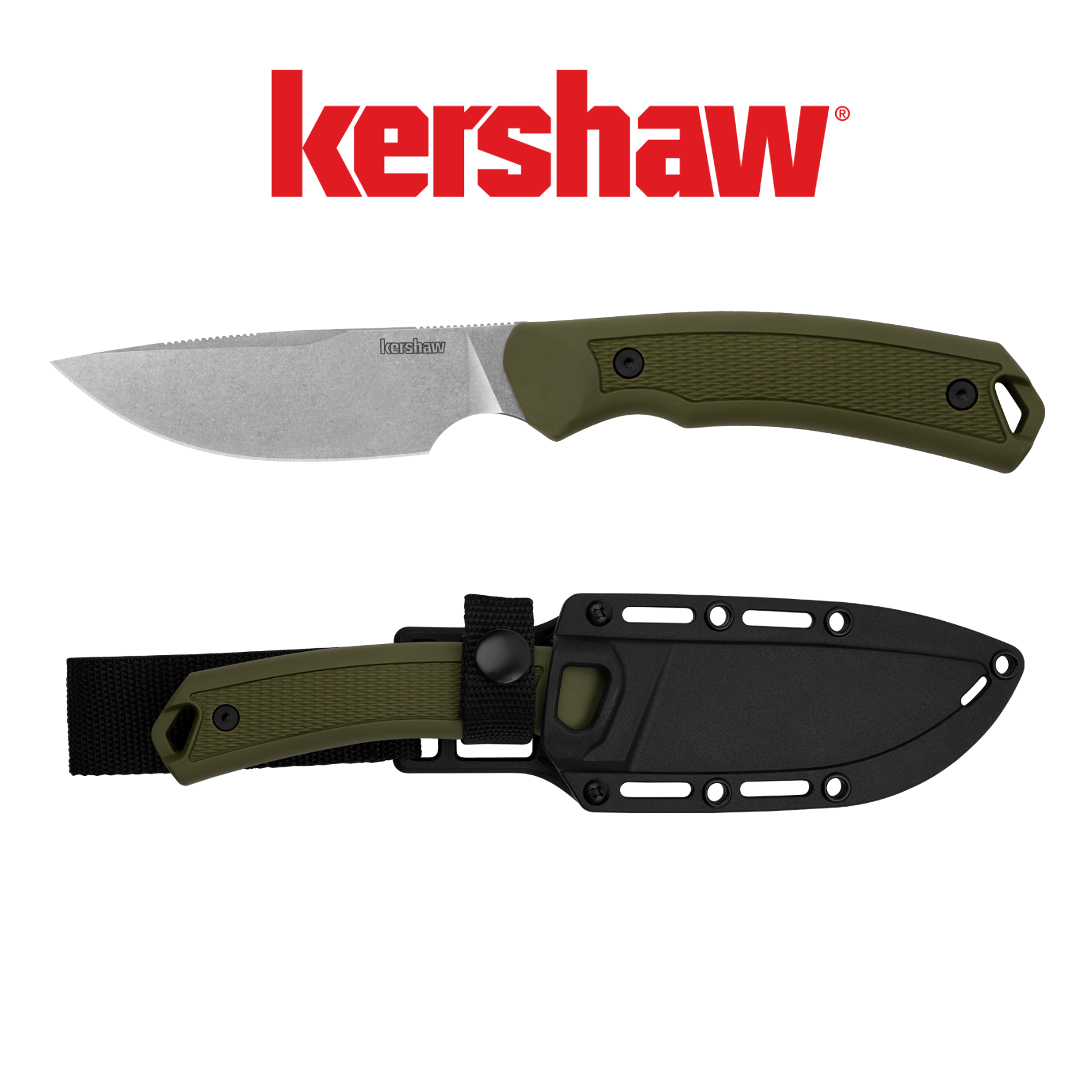 Kershaw Deschutes Skinner D2 Blade with Sheath