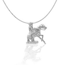 Kelly Herd Necklace Reining Horse Pendant | Giftware - Jewellery | Saddleworld Ipswich
