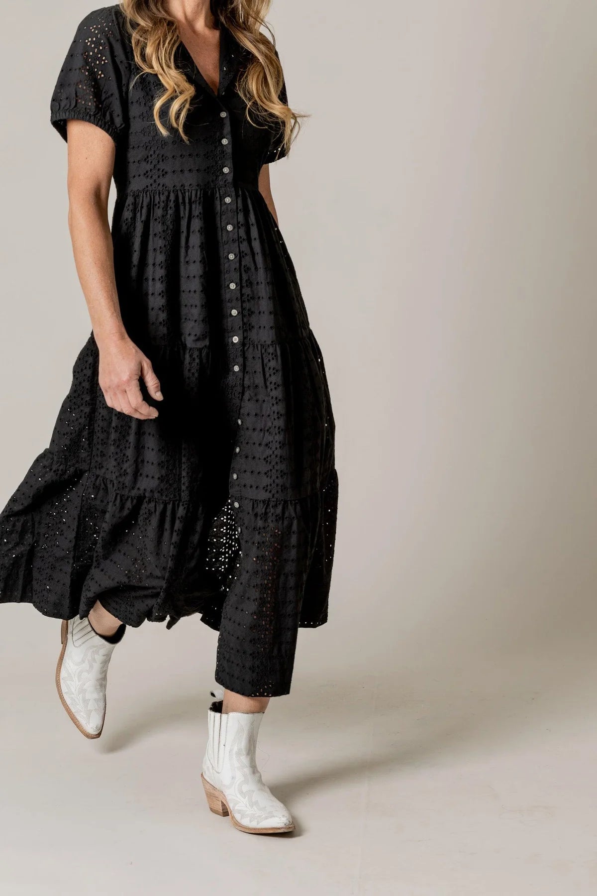 Kimes Ranch - Neve Eyelet Dress | Country Clothing - Ladies Dress | Saddleworld ipswich