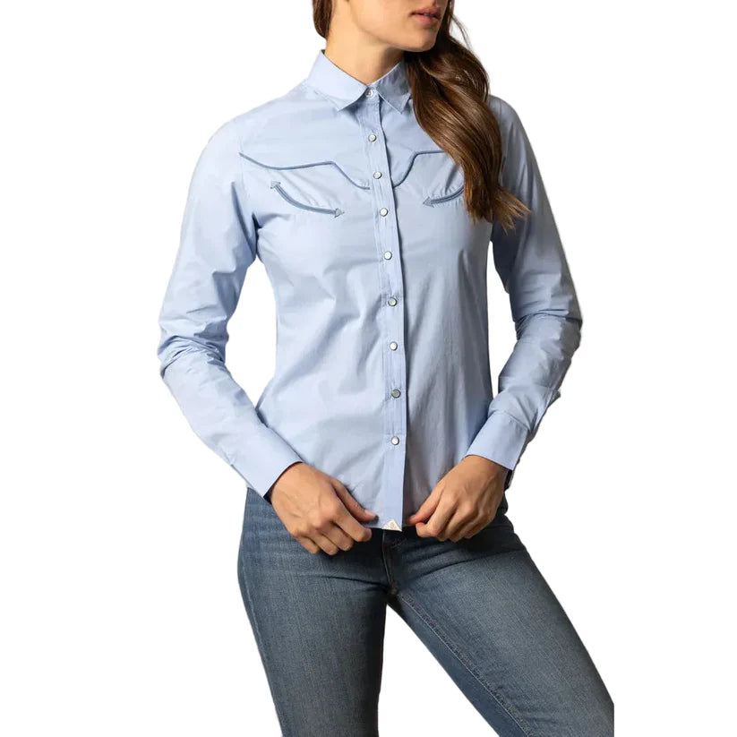 Kimes Ranch Wmns Logo Horn Long Sleeve | Country Clothing - Ladies Shirt | Saddleworld Ipswich