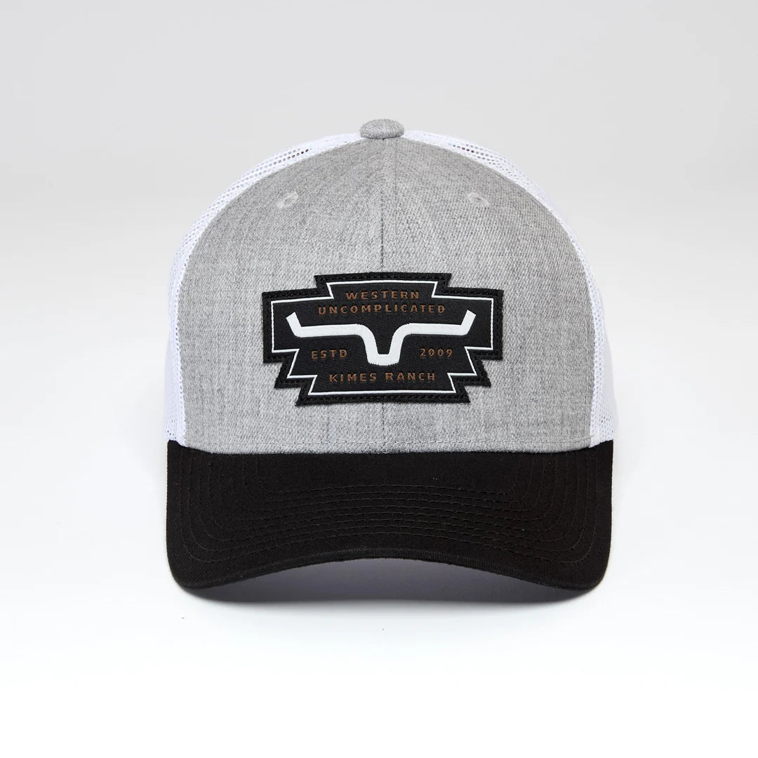 Kimes Ranch Woodland Cap Grey | Kimes Ranch | Caps | Hats | Saddleworld Ipswich |
