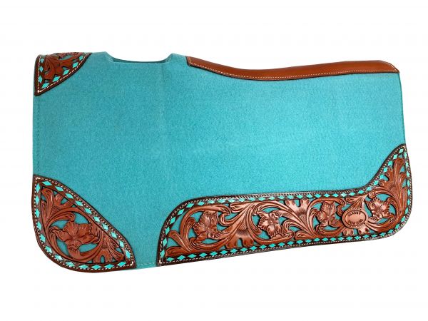 Klassy Cowgirl 1in Thick Flet Pad | Horse Supplies - Western Pad | Saddleworld Ipswich