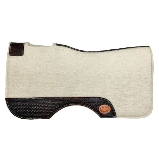 Klassy Cowgirl 1in Thick Wool Pa | HOrse Supplies - Western Pad | Saddleworld Ipswich