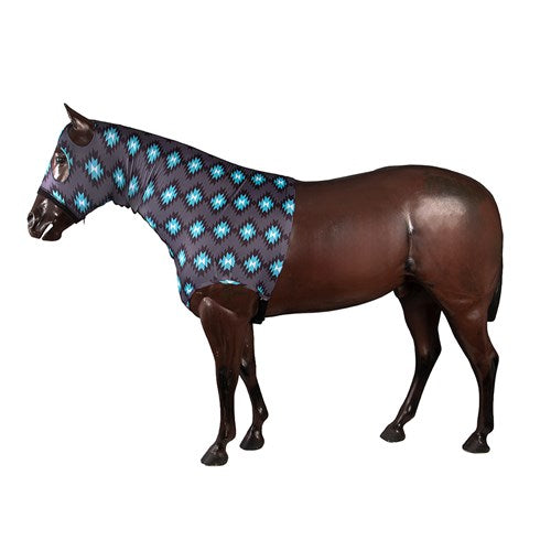 Kozy Lycra Slinky Hood Aztec/Turquoise