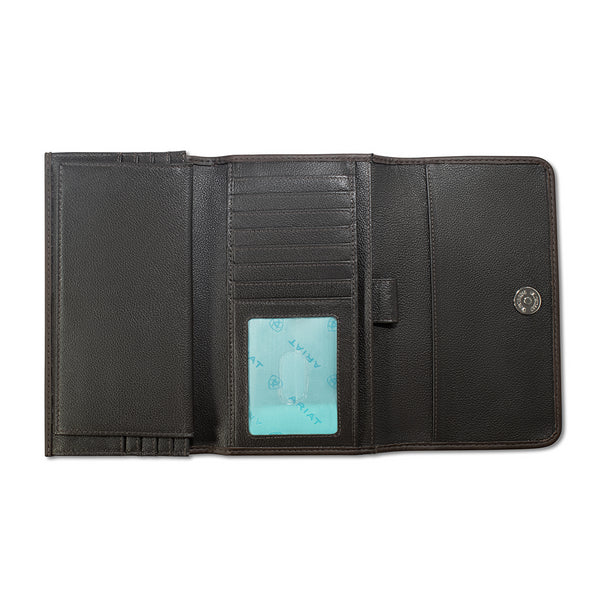 Ariat Lori Wallet Brown | Giftware - Handbag | Saddleworld Ipswich