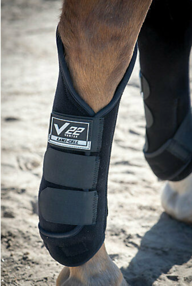 Lami Cell Knee Boots Black Large | Horse SUpplies  - Horse Boots | Saddleworld Ipswich
