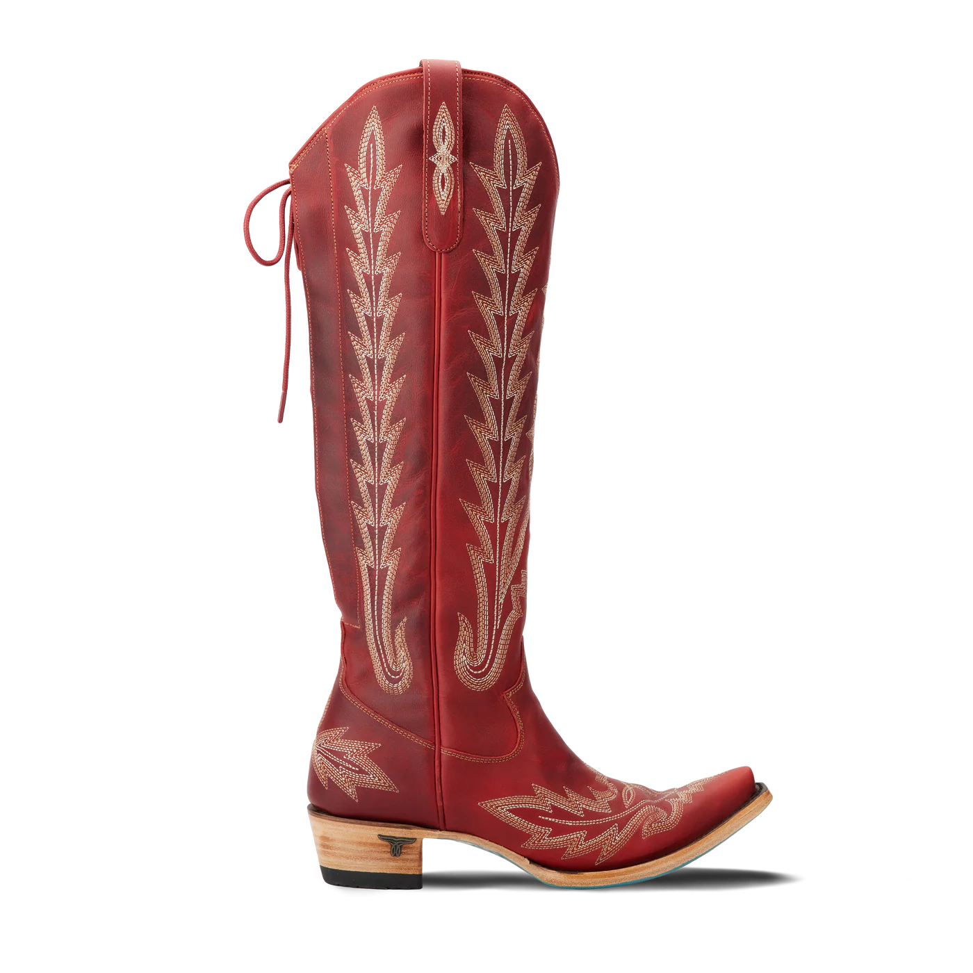 Lane Boots Lexington KH Corset - Smoldering Ruby