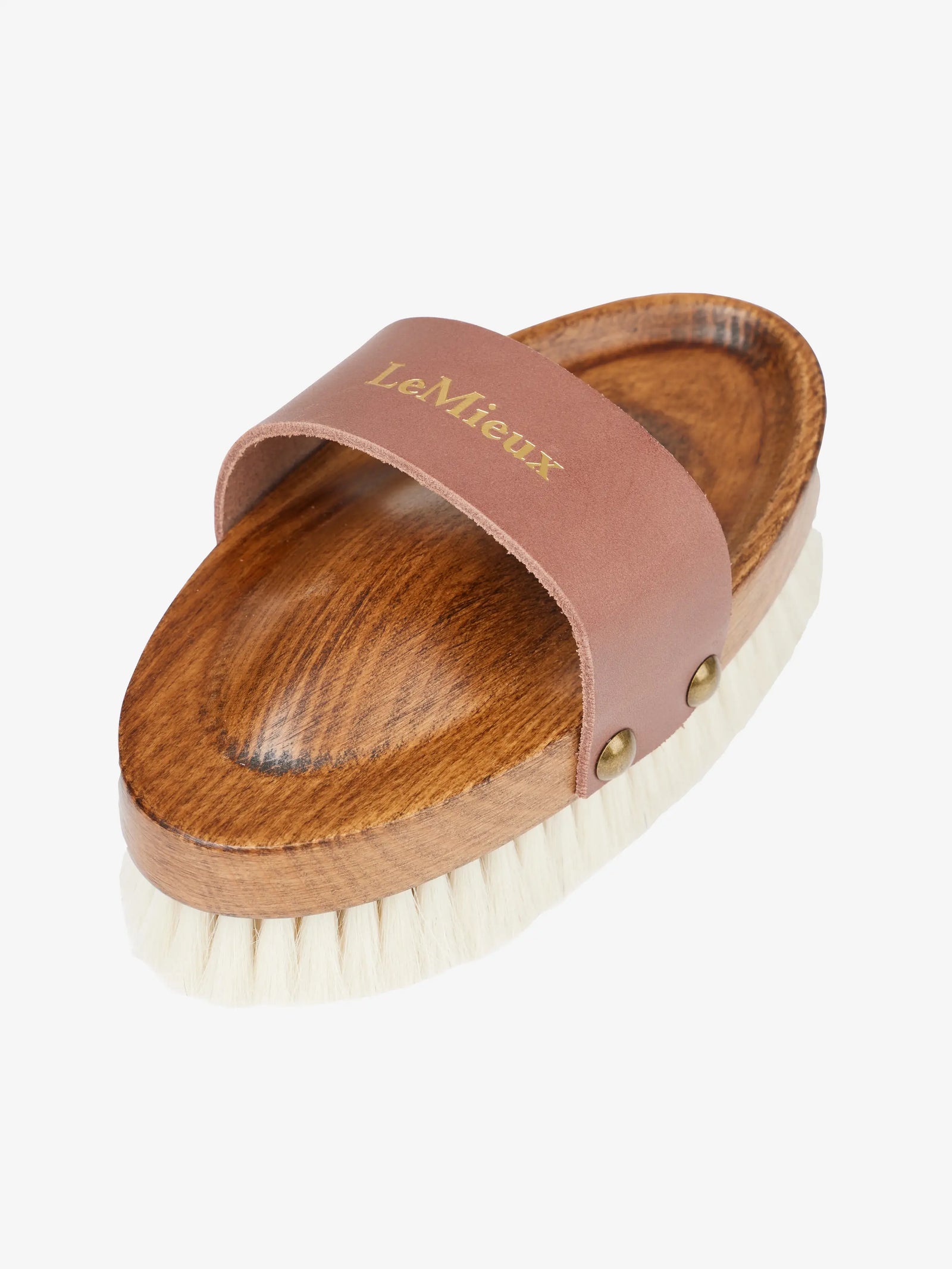 LeMieux Artisan Soft Goats Hair Brush Brown One Size | Stable Supplies - Grooming | Saddleworld Ipswich