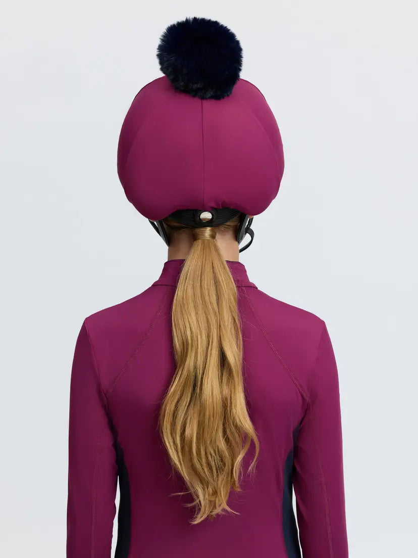 LeMieux Classique Pom Hat Silk