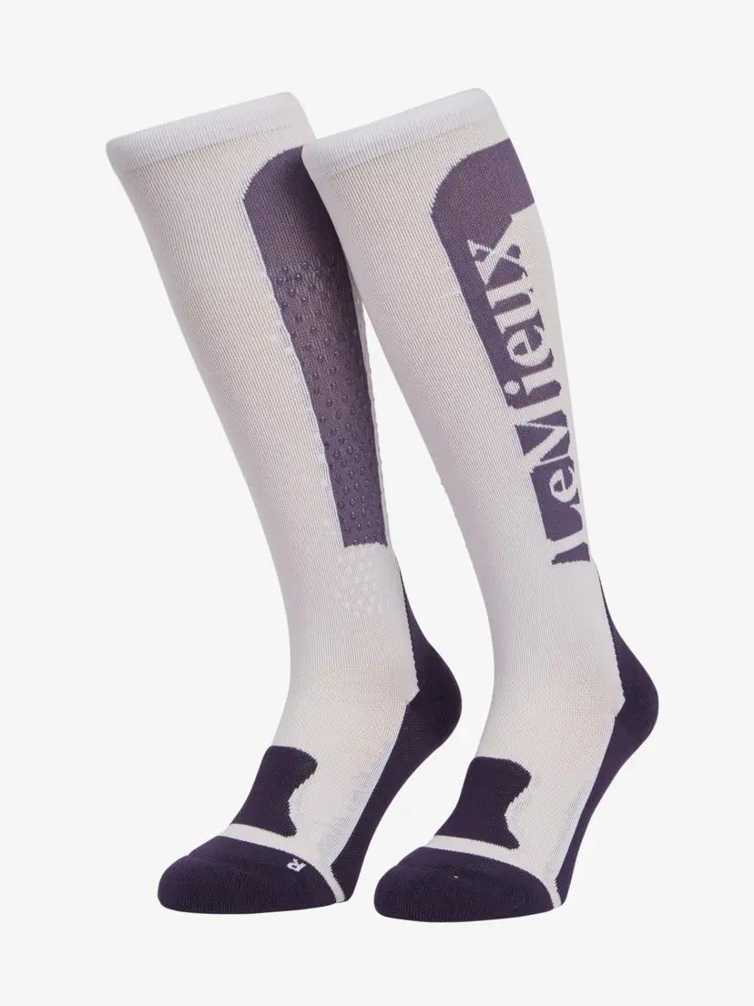 LeMieux Silicone Socks Lilac | Boots - Socks | Saddleworld Ipswich