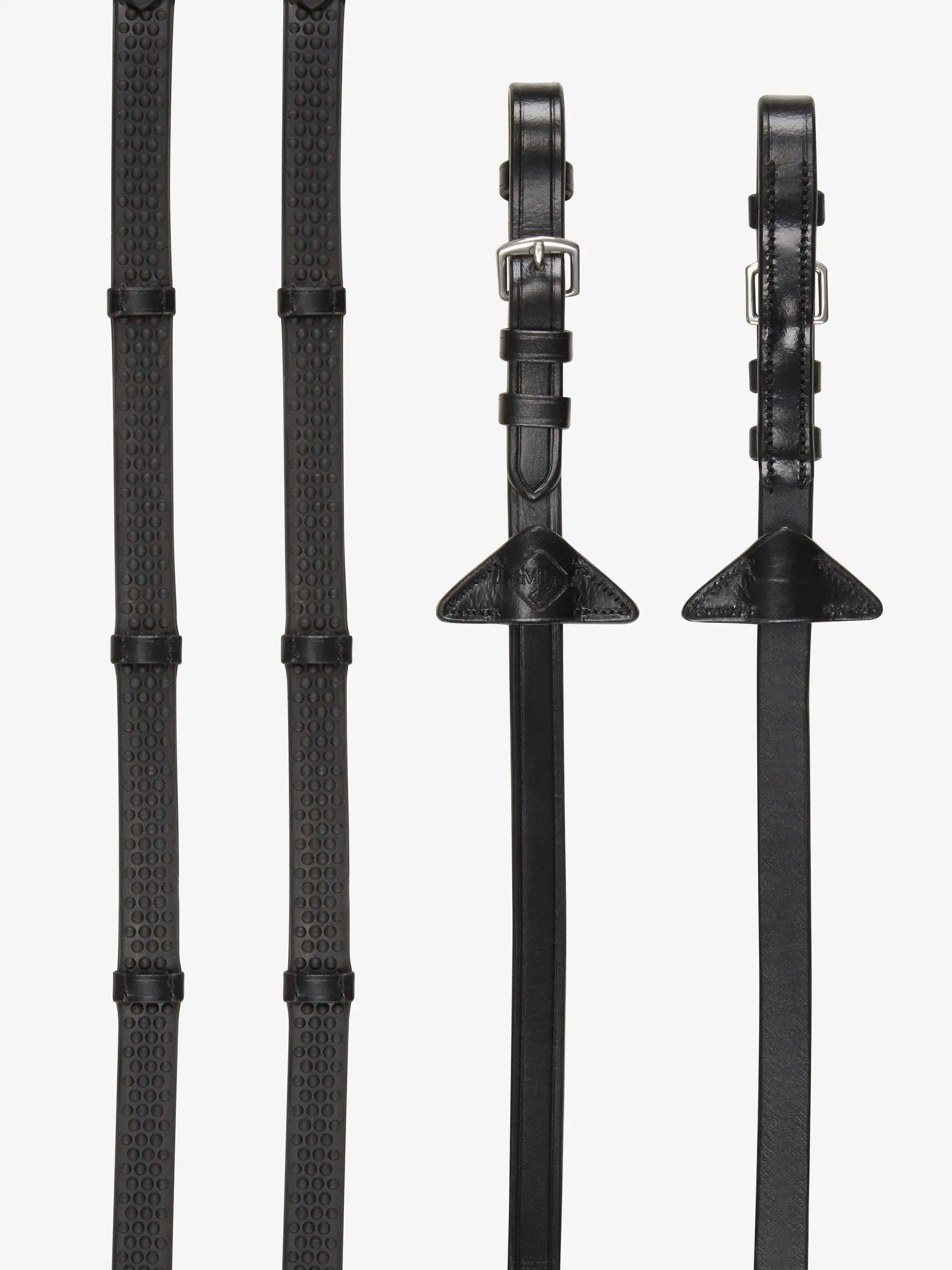 LeMieux Soft Rubber Reins with Stoppers | Horse Supplies - Reins | Saddleworld Ipswich