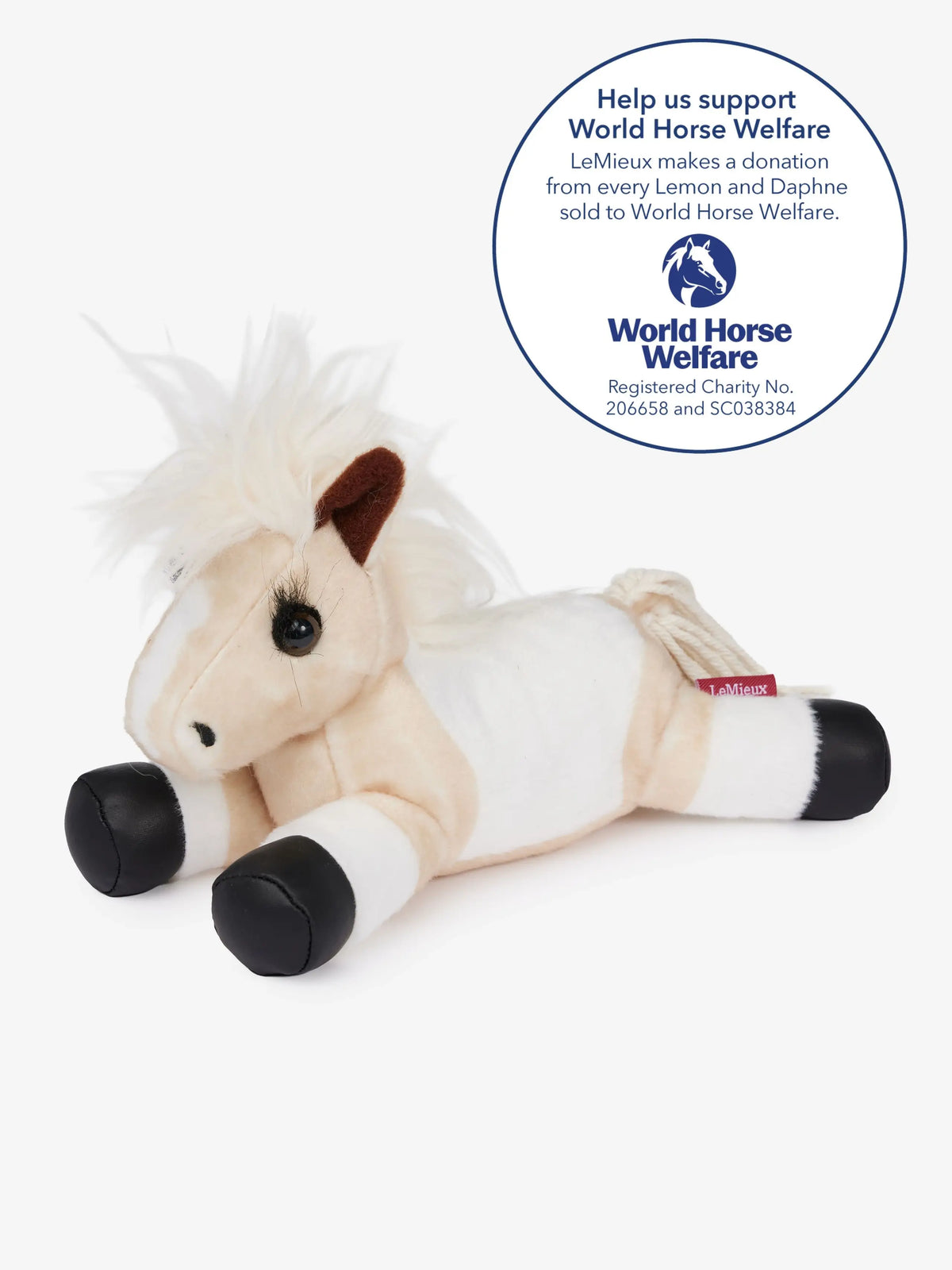 LeMieux Tiny Beanie Pony Lemon One Size | Giftware - Toy | Saddleworld Ipswich