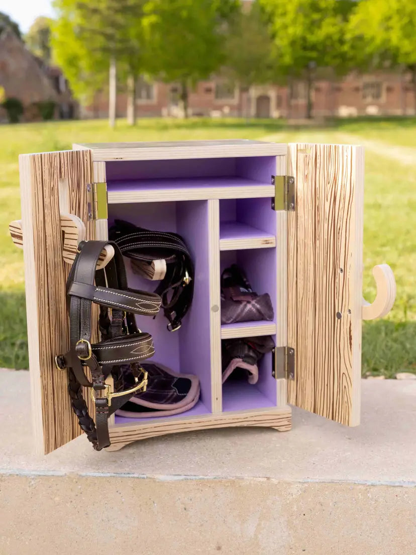 LeMieux Toy Pony Tack Locker Wooden One Size | Giftware - Toy | Saddleworld Ipswich