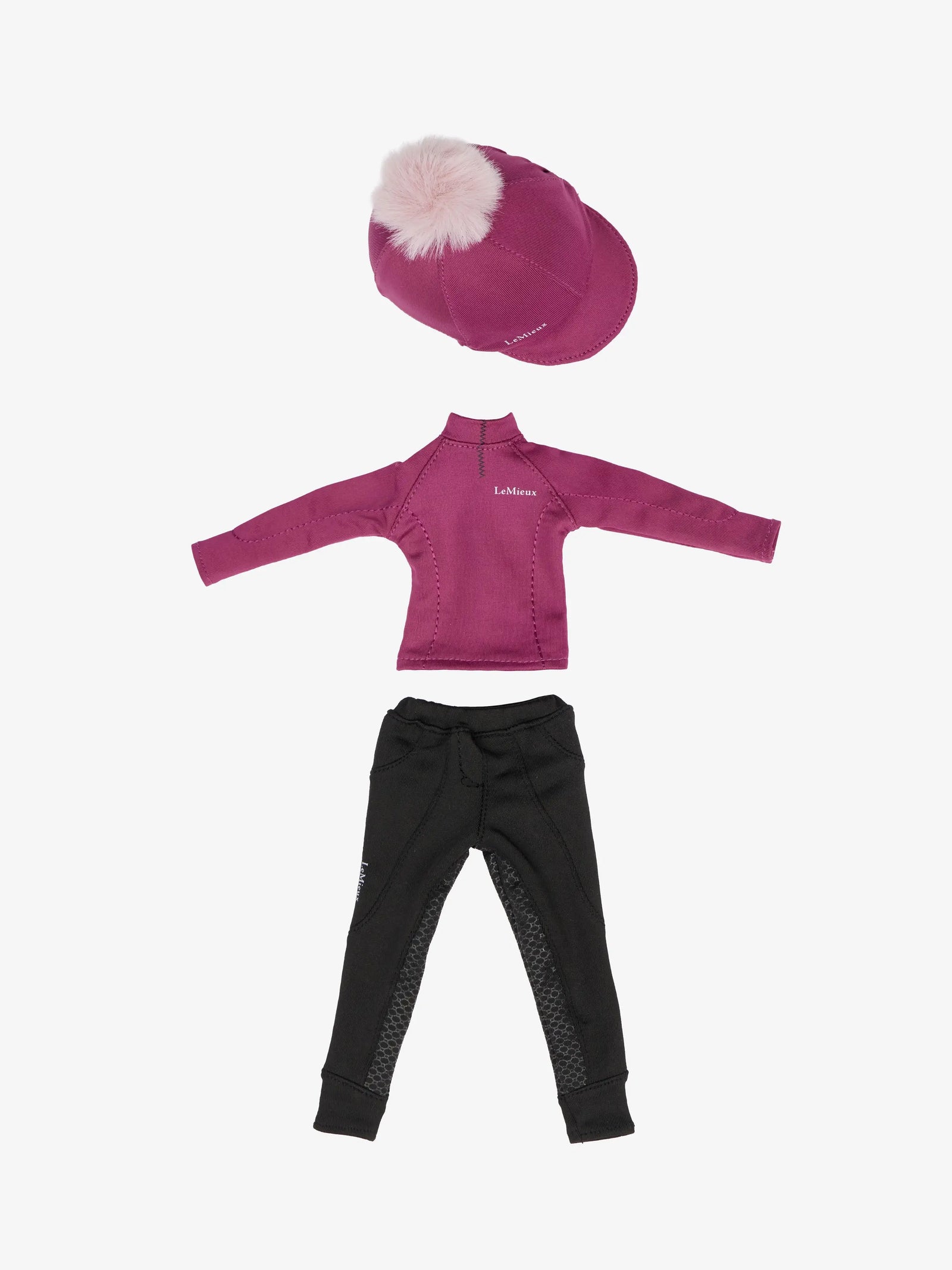 LeMieux Toy Rider Outfit Blackberry One Size | Giftware - Toy | Saddleworld Ipswich